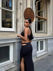 Set Crop Top Fund I Gjatë