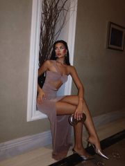 Fustan Treçereksh Me Çarje